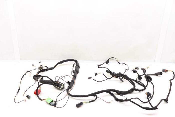 Trunk / Hatch Wiring Harness 7P5971148CL 95861281451 main product photo