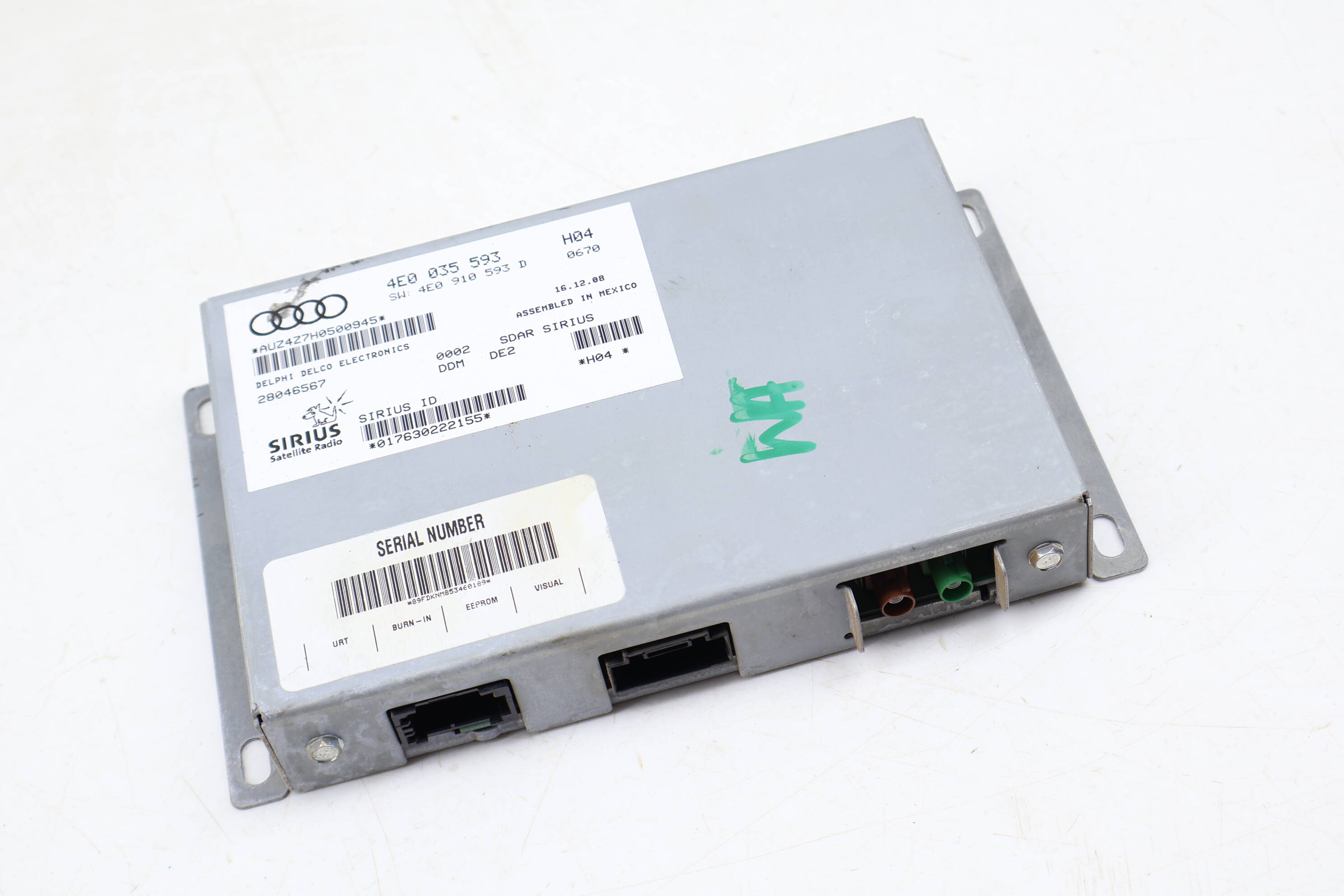 Sirius Satellite Radio Module 4E0035593