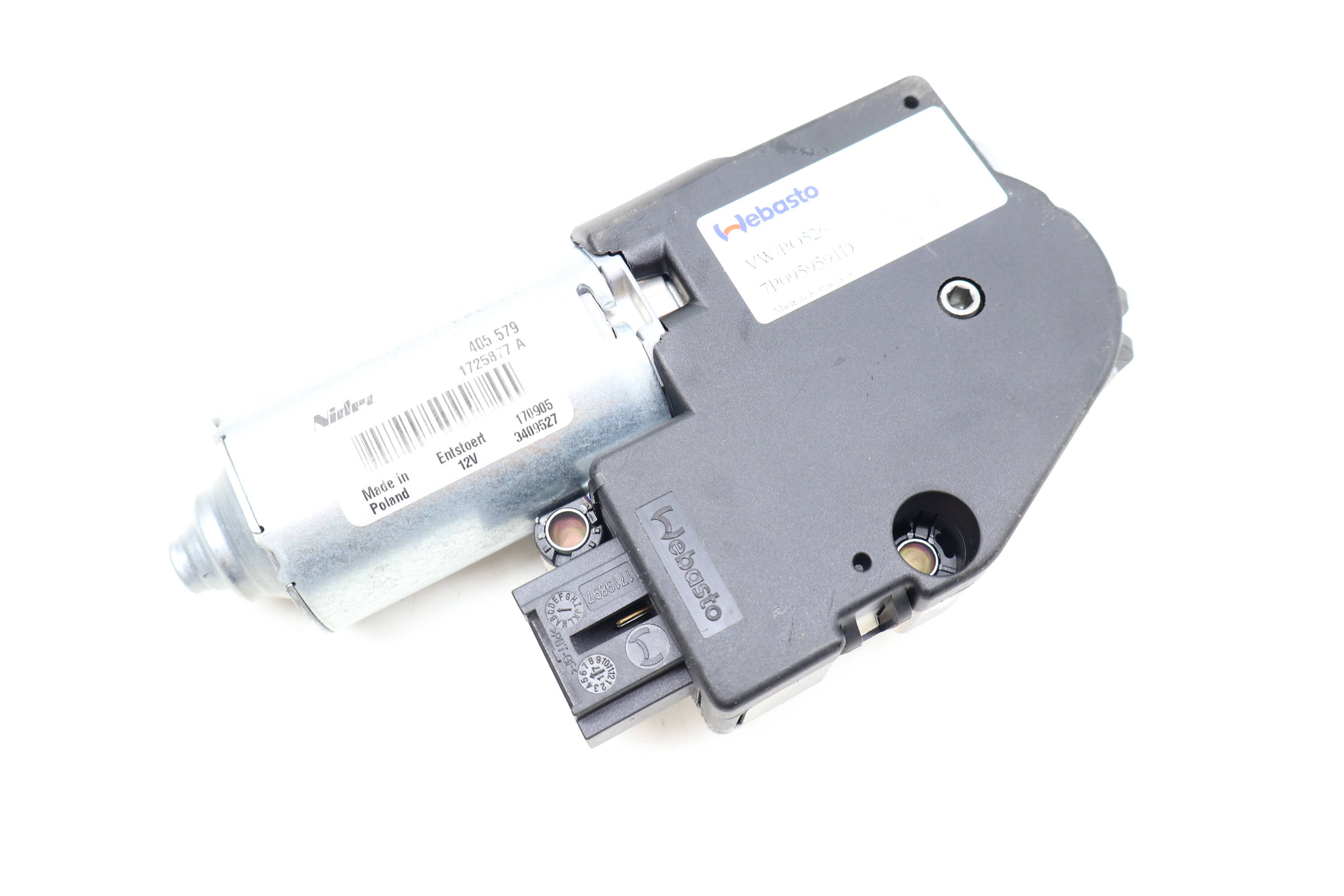 Sunroof / Sun Roof Motor 7P0959591D