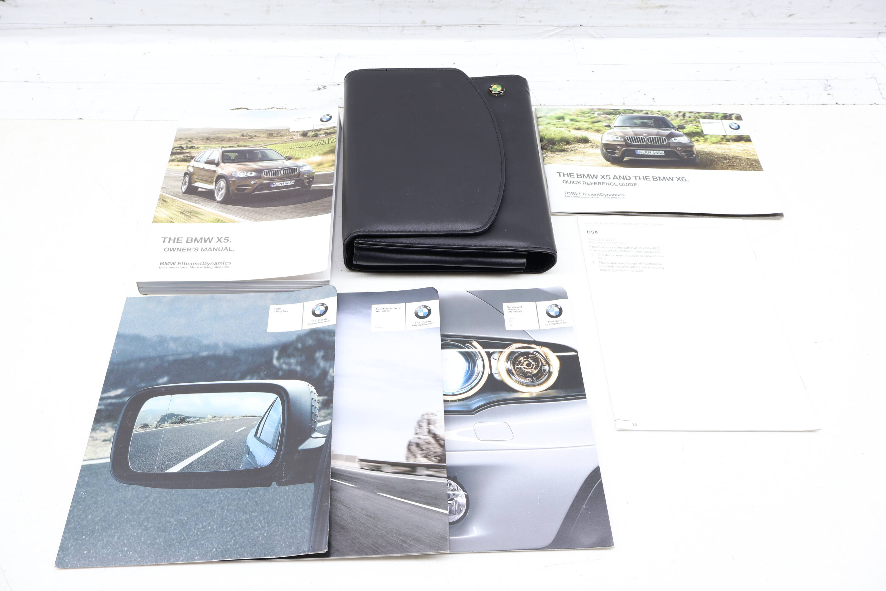 2012 Owners Manual (E70) 01402608945