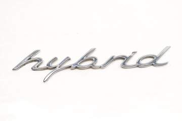Trunk / Hatch Emblem / Badge (Hybrid) 7P5853675D 95855967510