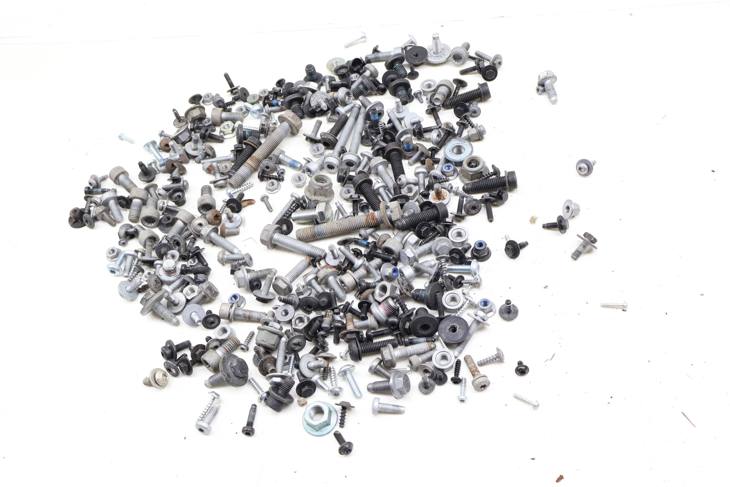 Assorted Mixed Bolts, Nuts, Screws, Washers, Etc