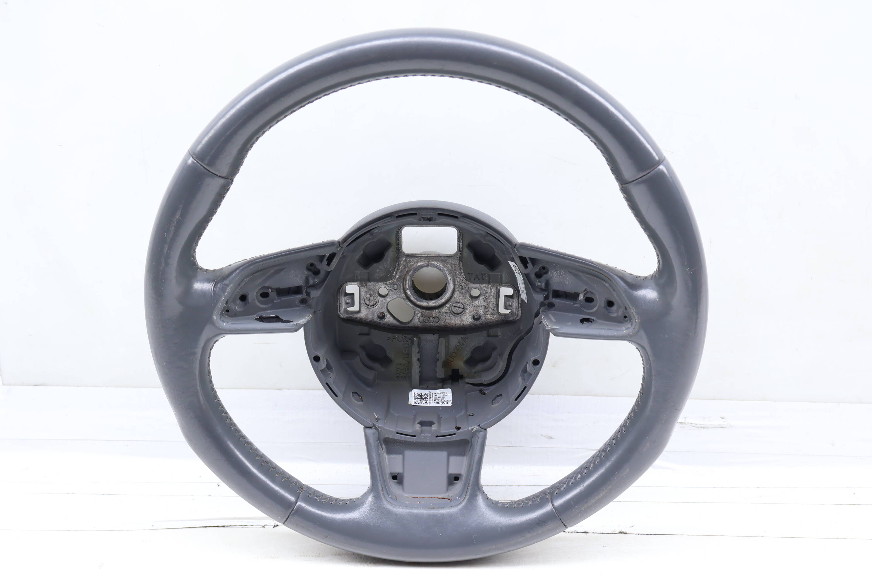 3-Spoke Leather Sport Steering Wheel 8K0419091BM