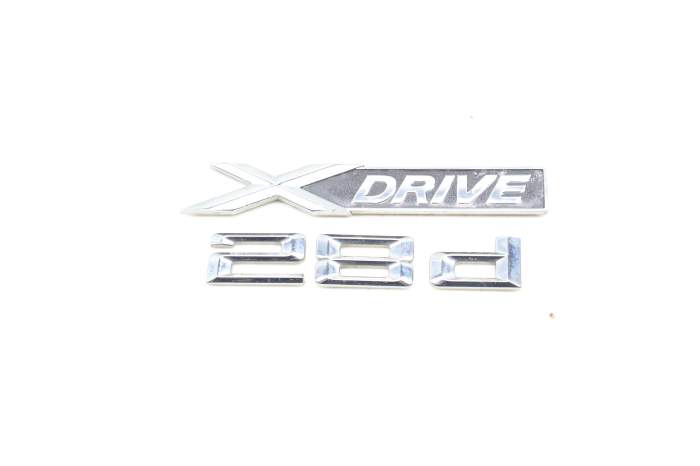 Door Emblem / Badge (Xdrive 28D) 51147366723 main product photo