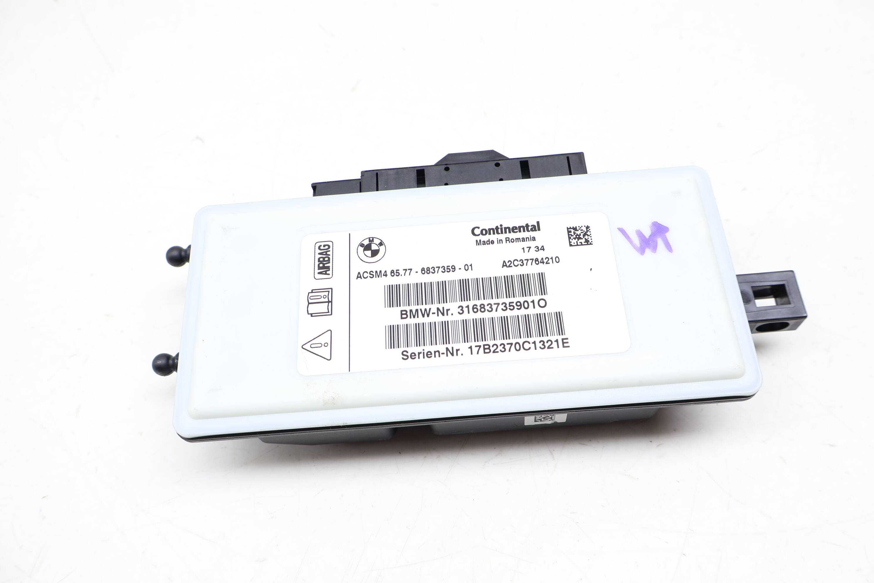 Airbag / Air Bag Control Module 65776837359