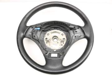 3-Spoke Leather Steering Wheel 32306794483