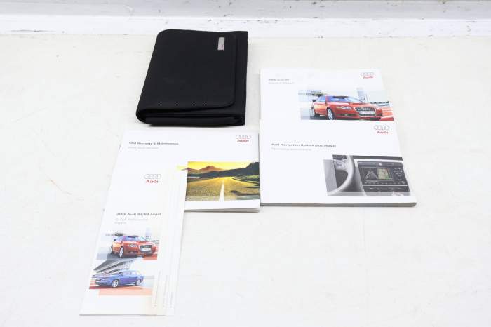 2008 Owners Manual (S4) main product photo