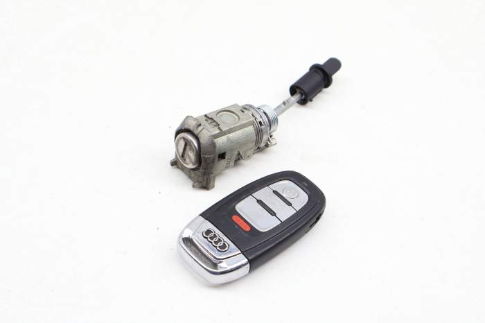 Lock Switch / Cylinder Set W/ Key 4G0898374AF main product photo
