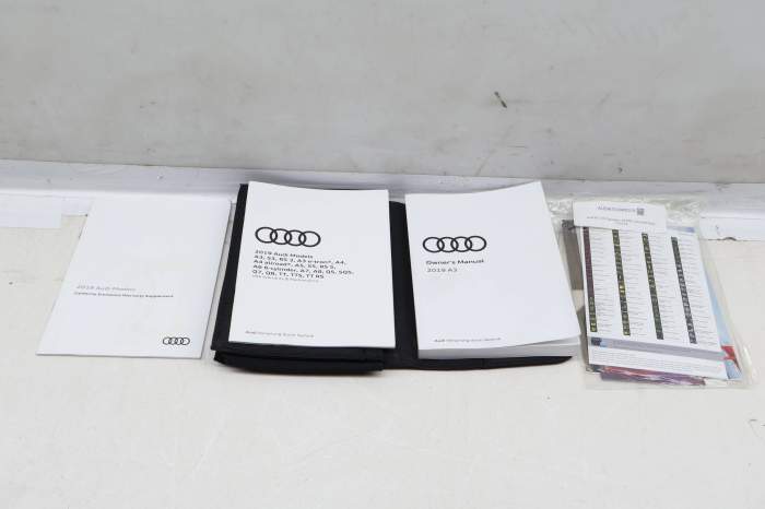 2019 Owners Manual (A3) main product photo