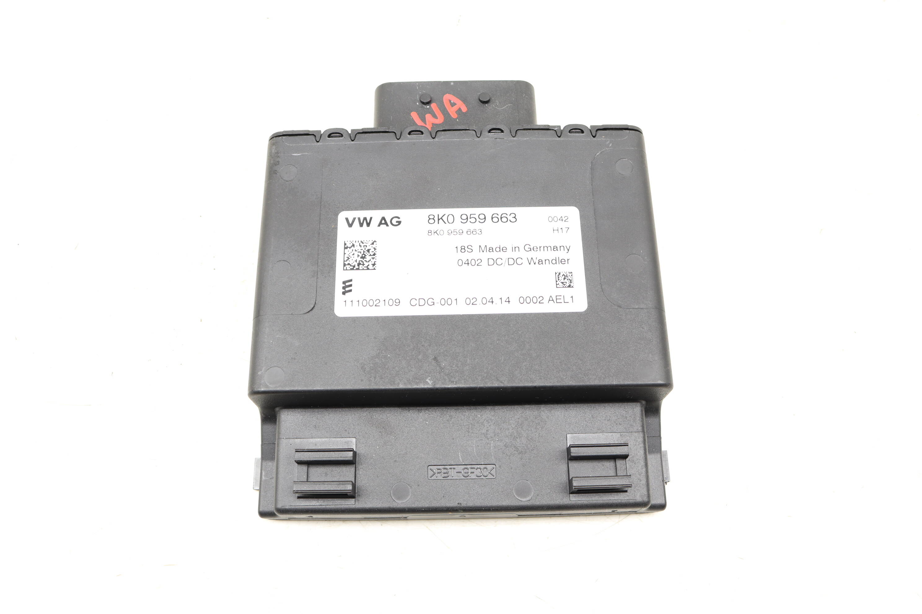 Voltage Stabilizer Control Module 8K0959663