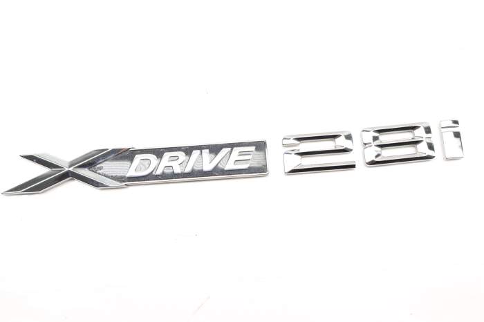 Door Emblem / Badge (Xdrive 28I) 51143454033 main product photo
