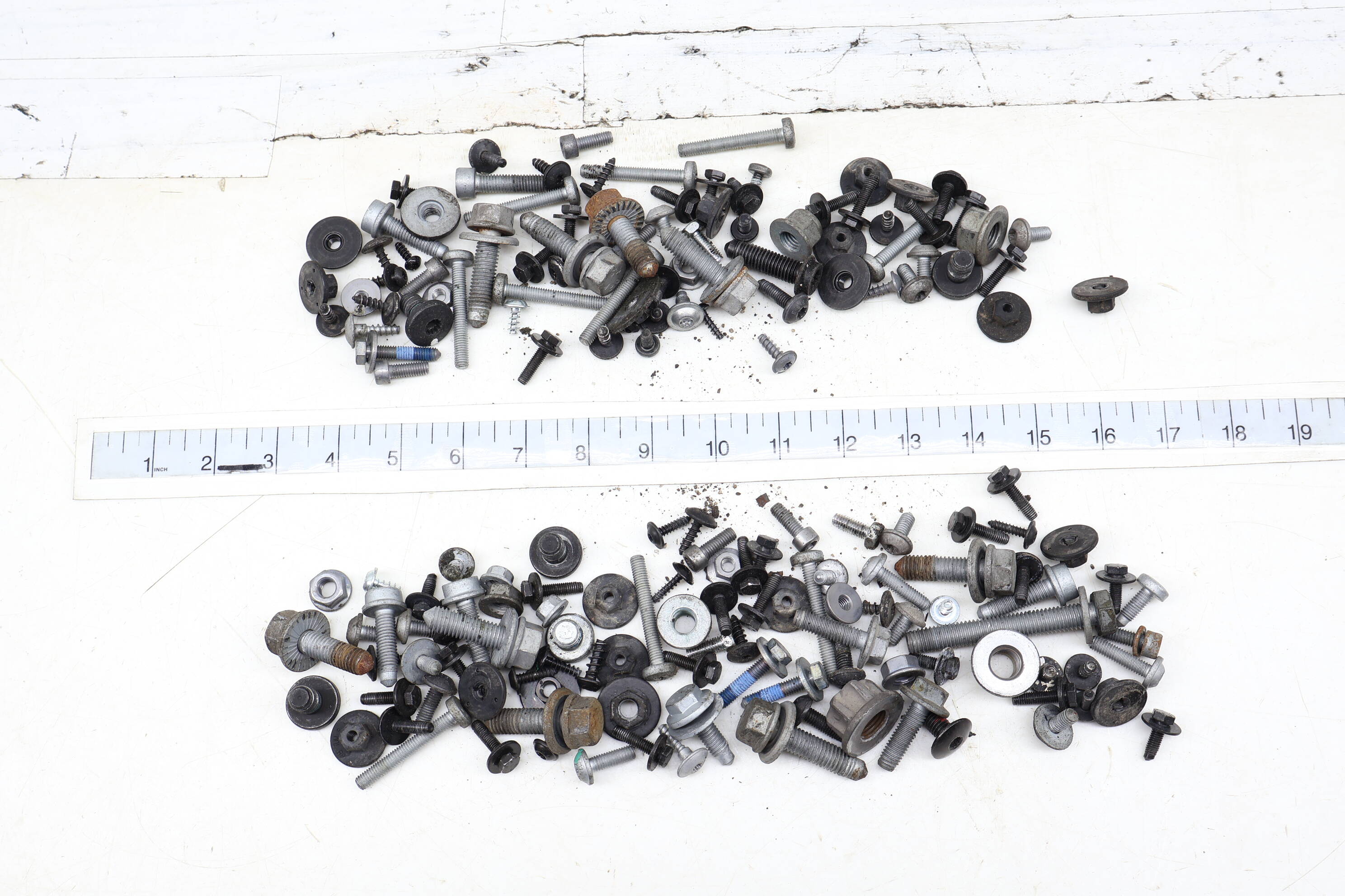 Assorted Mixed Bolts, Nuts, Screws, Washers, Etc