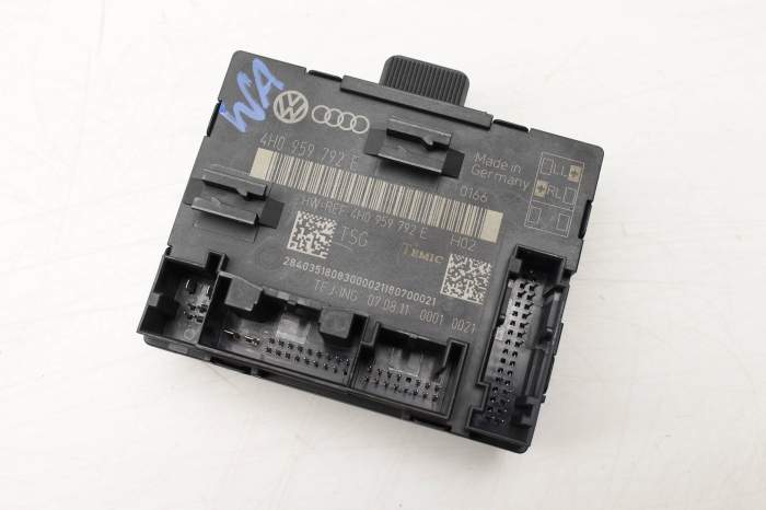 Door / Window Control Module 4H0959792E main product photo