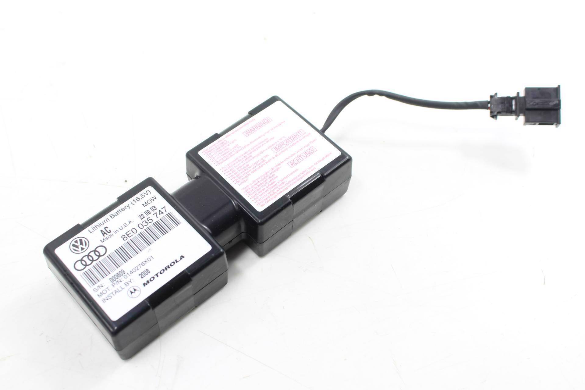 Audi Auxiliary Lithium Battery Backup 8E0035747