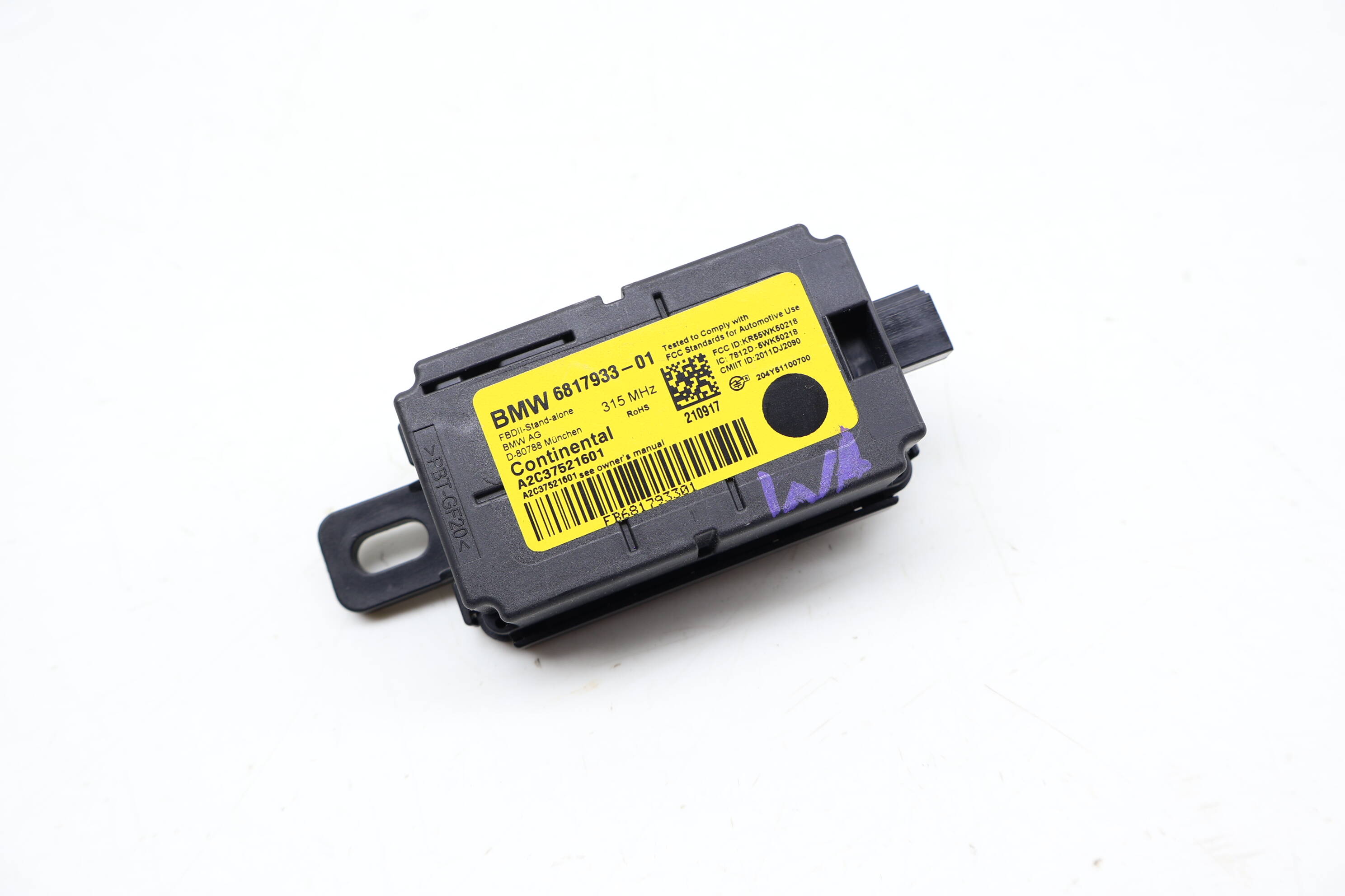 Radio Remote Receiver Control Module (315 Mhz) 61316817933