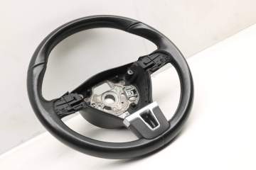 3-Spoke Leather Steering Wheel 3C8419091B