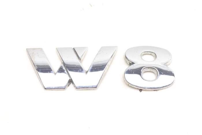 Trunk Emblem / Badge "W8" 3B0853675R main product photo