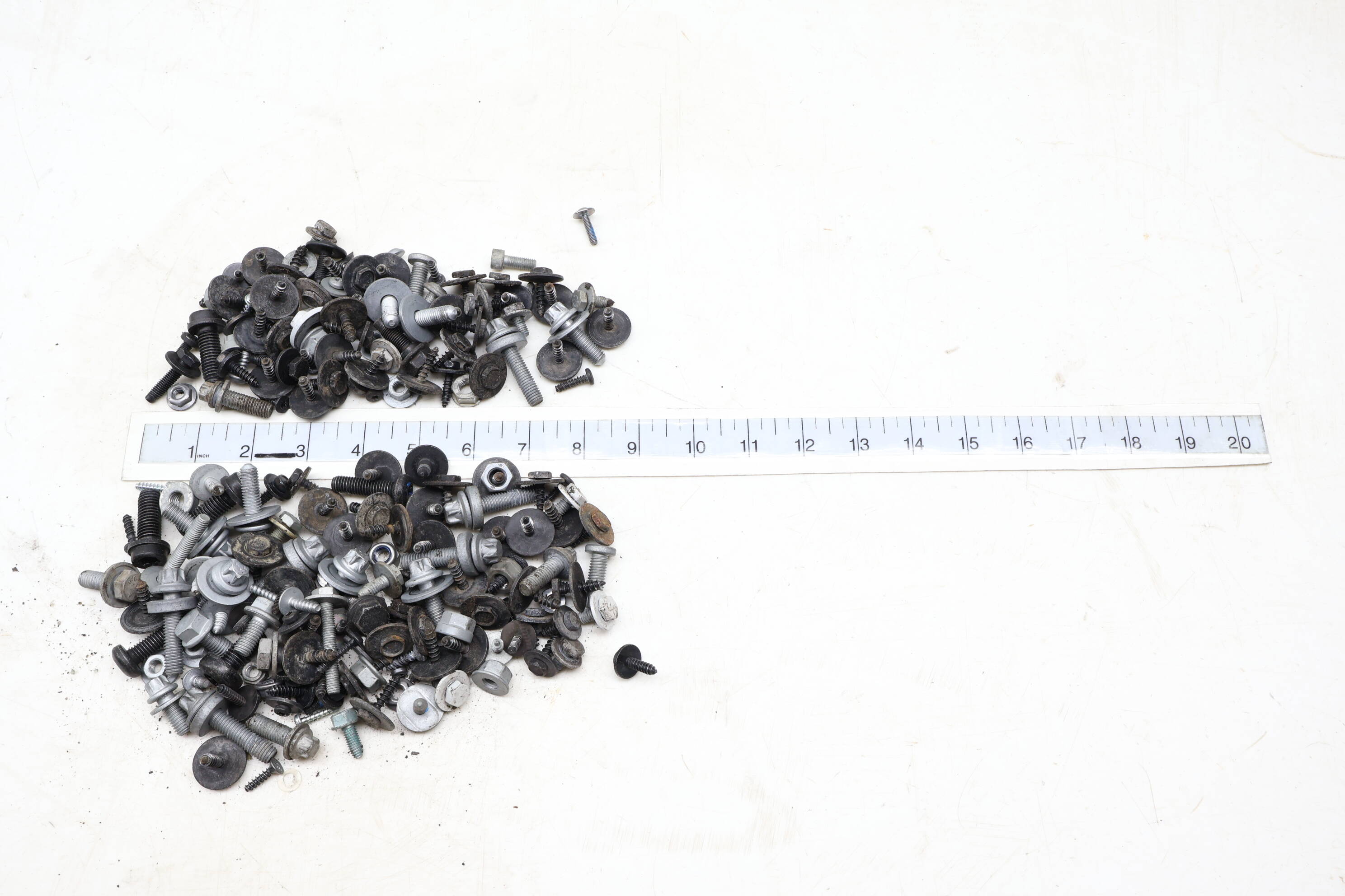 Assorted Mixed Bolts, Nuts, Screws, Washers, Etc