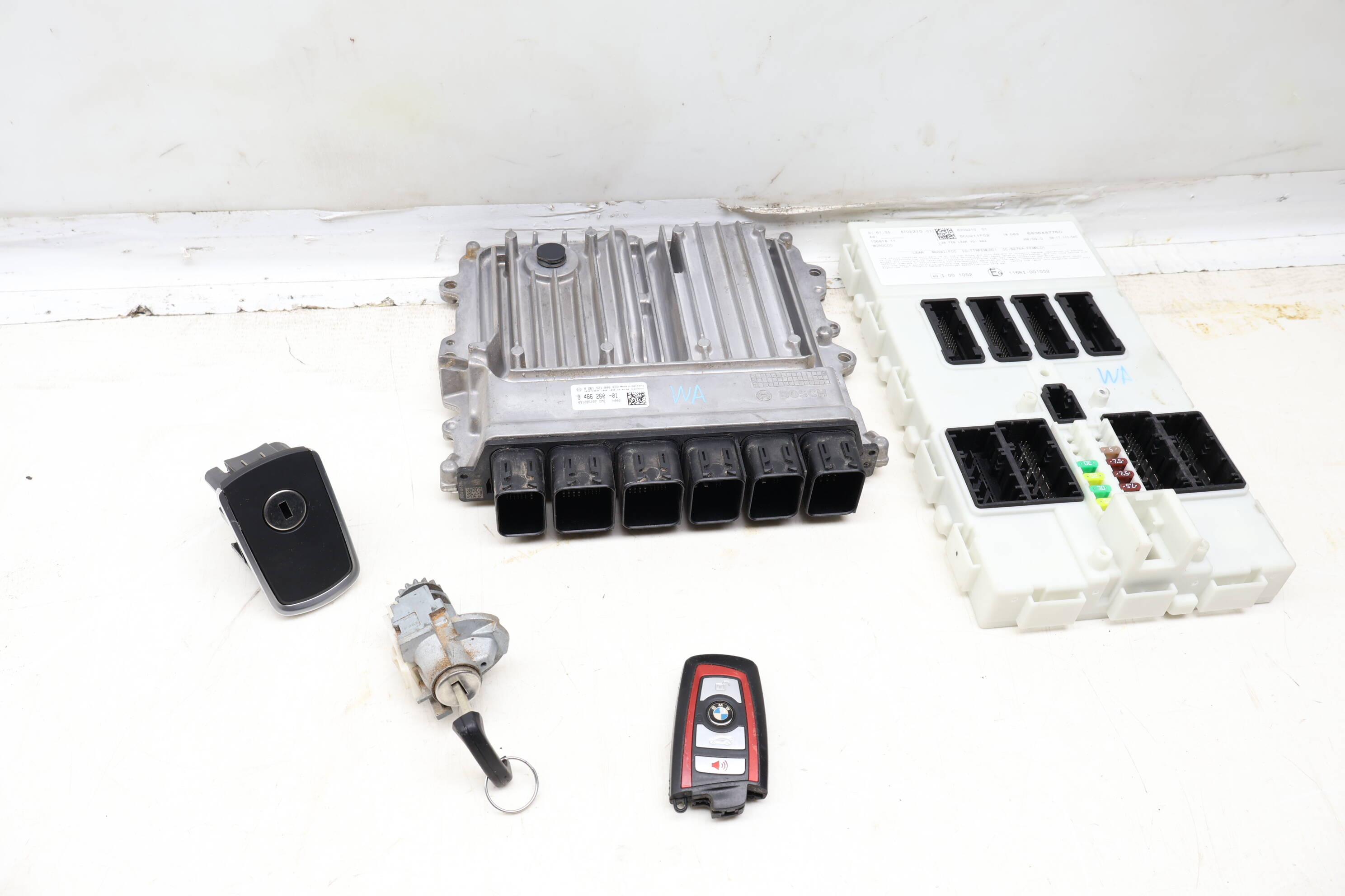 Ecu Dme / Fem Module / Lock Cylinder W/ Key 12149486260