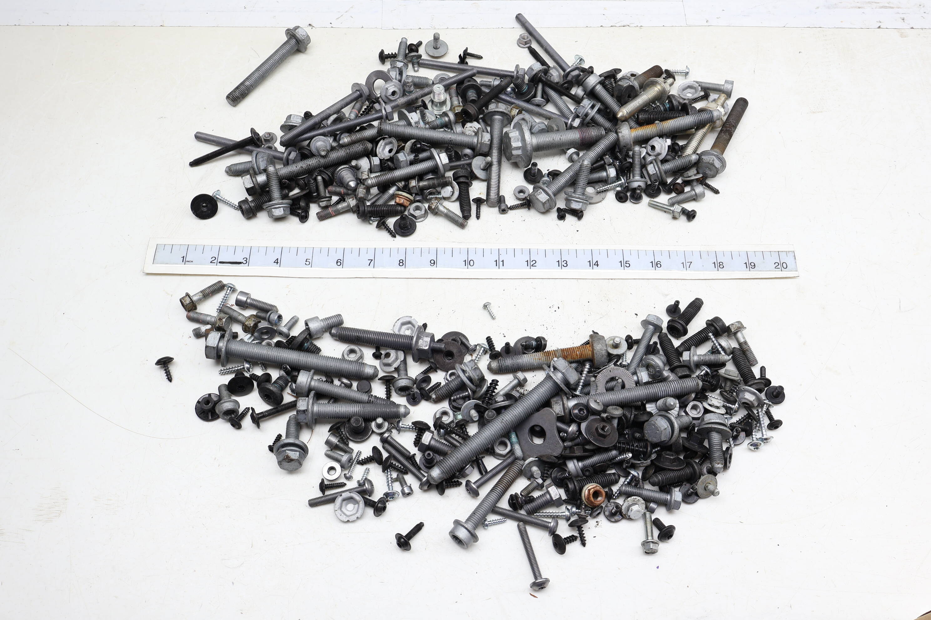Assorted Mixed Bolts, Nuts, Screws, Washers, Etc