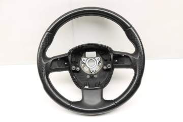 3-Spoke Leather Sport Steering Wheel 8R0419091G