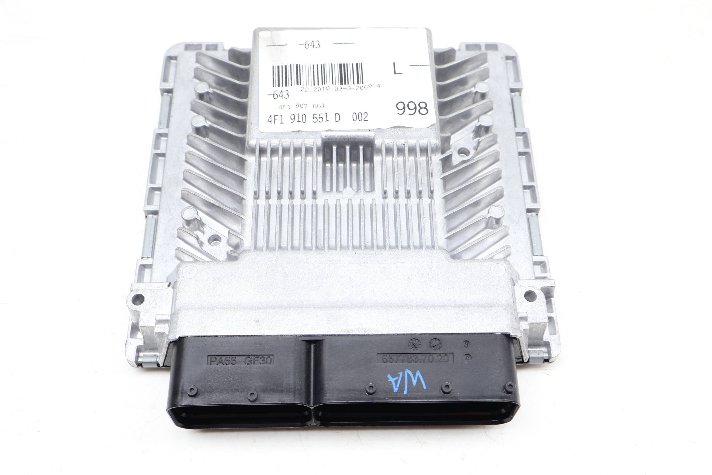 Ecu / Ecm / Engine Control Module 4F1910551D