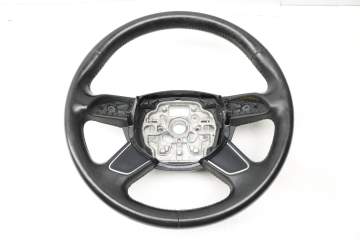 4-Spoke Leather Steering Wheel 4G0419091M