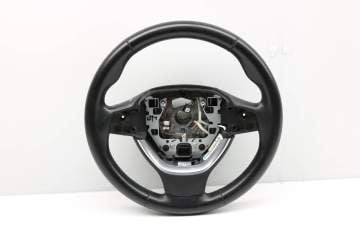 3-Spoke Leather Sport Steering Wheel 32336790893