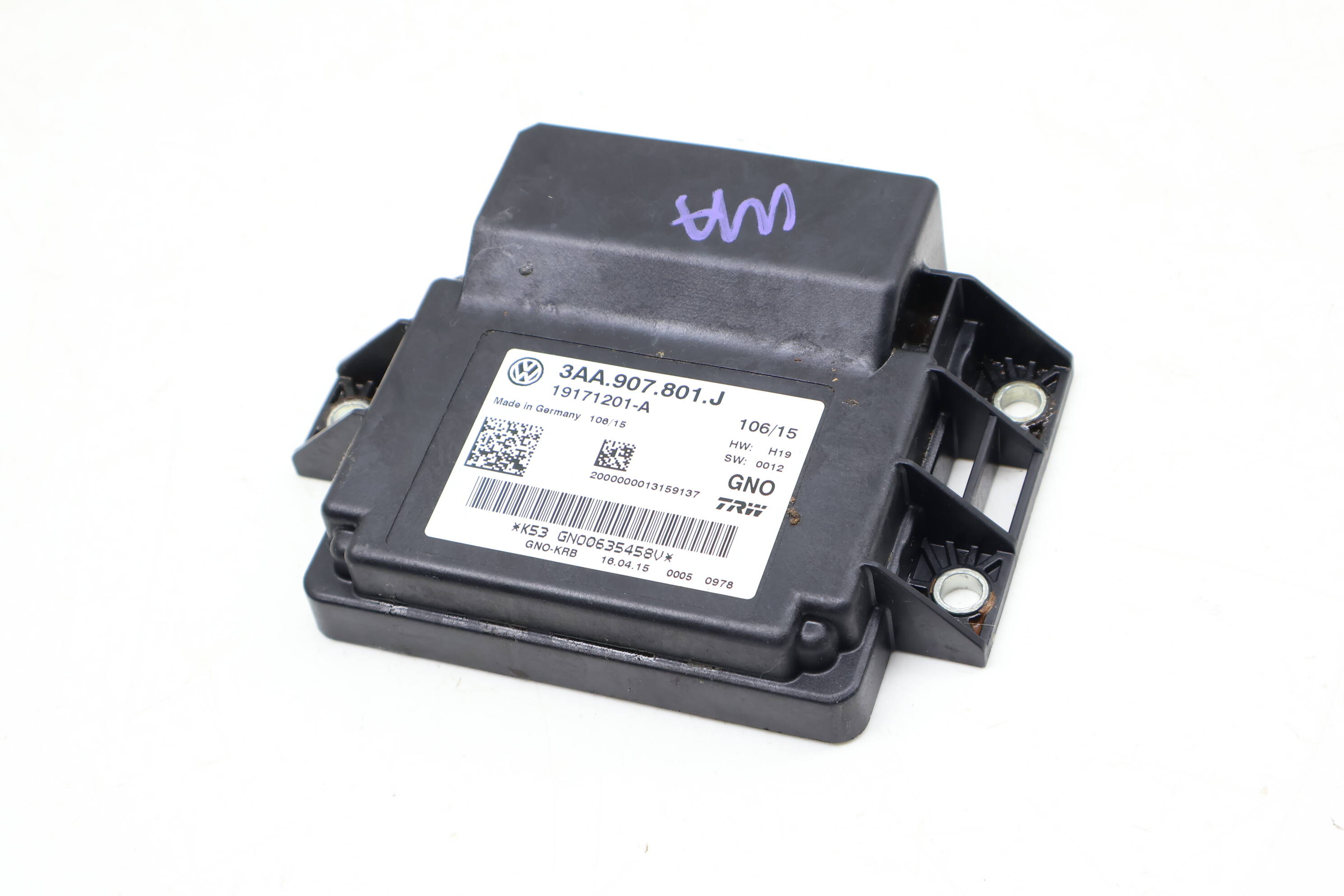 Emergency / Parking Brake Control Module 3AA907801J