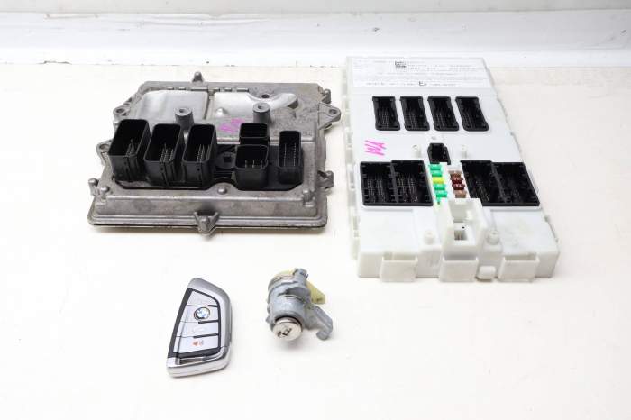 Ecu Dme / Bdc Module / Lock Cylinder W/ Key 12148674949 main product photo
