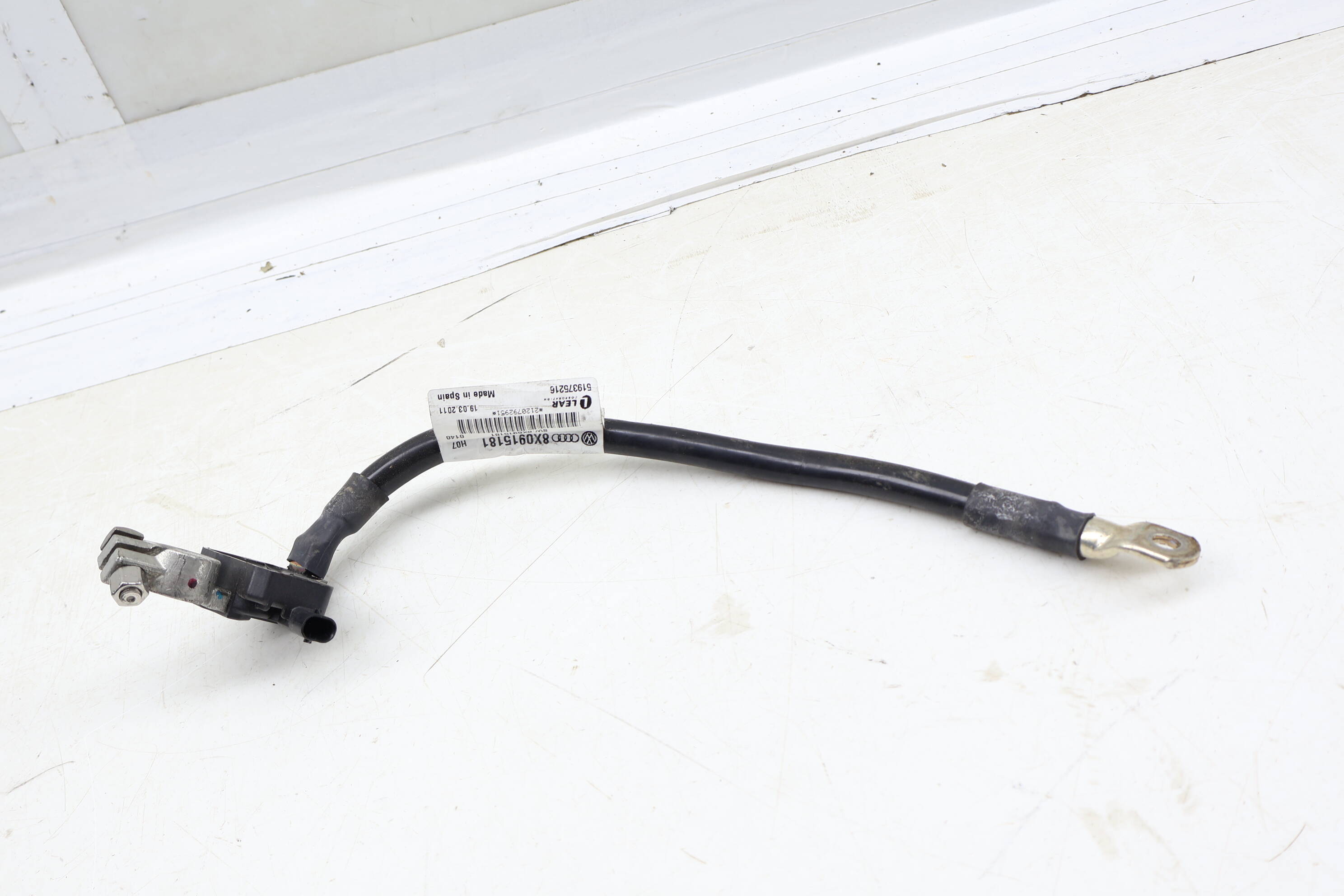 Audi Negative Battery Ground Cable / Module 8X0915181