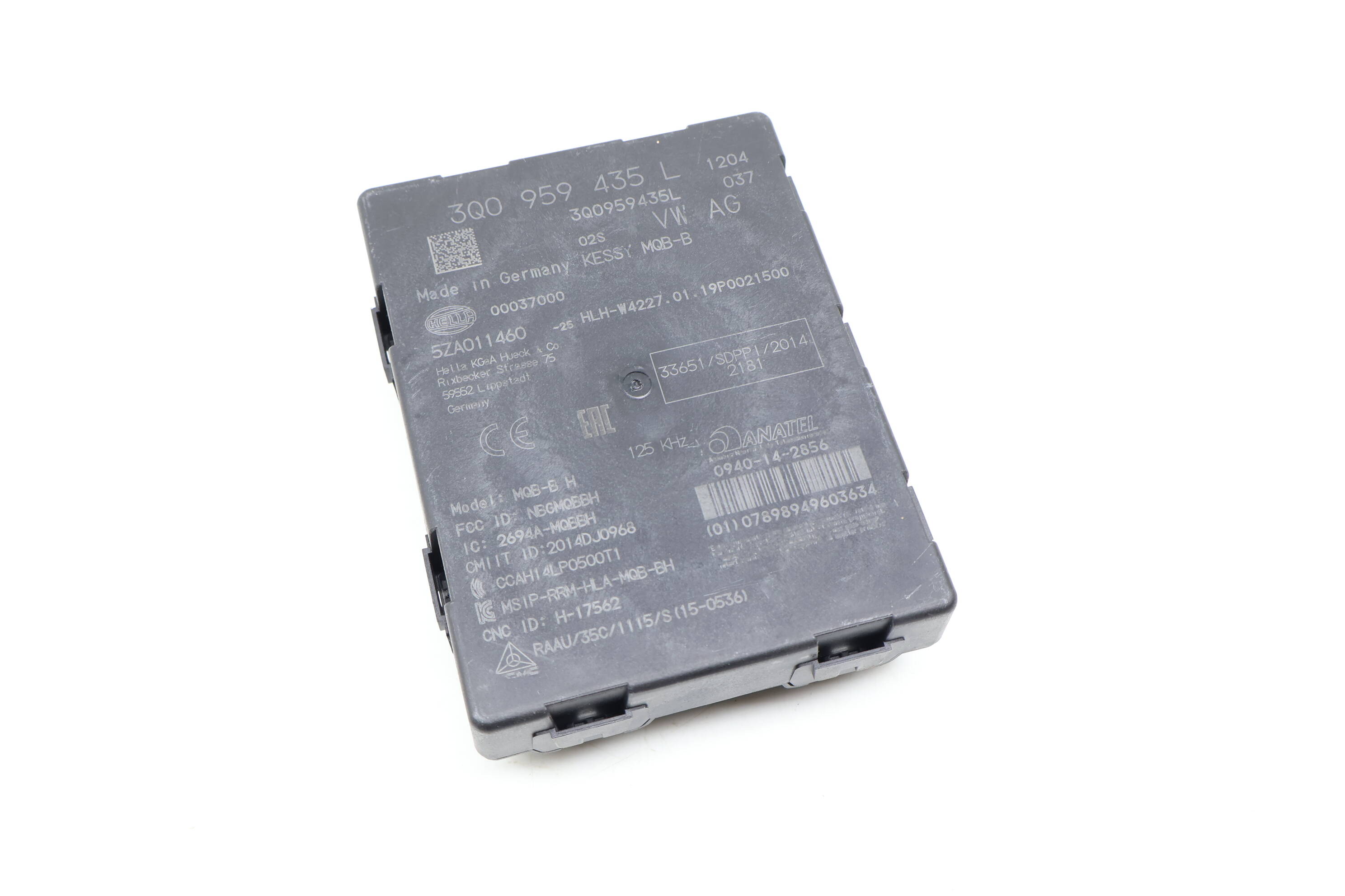 Keyless Entry / Kessy Control Module 3Q0959435L