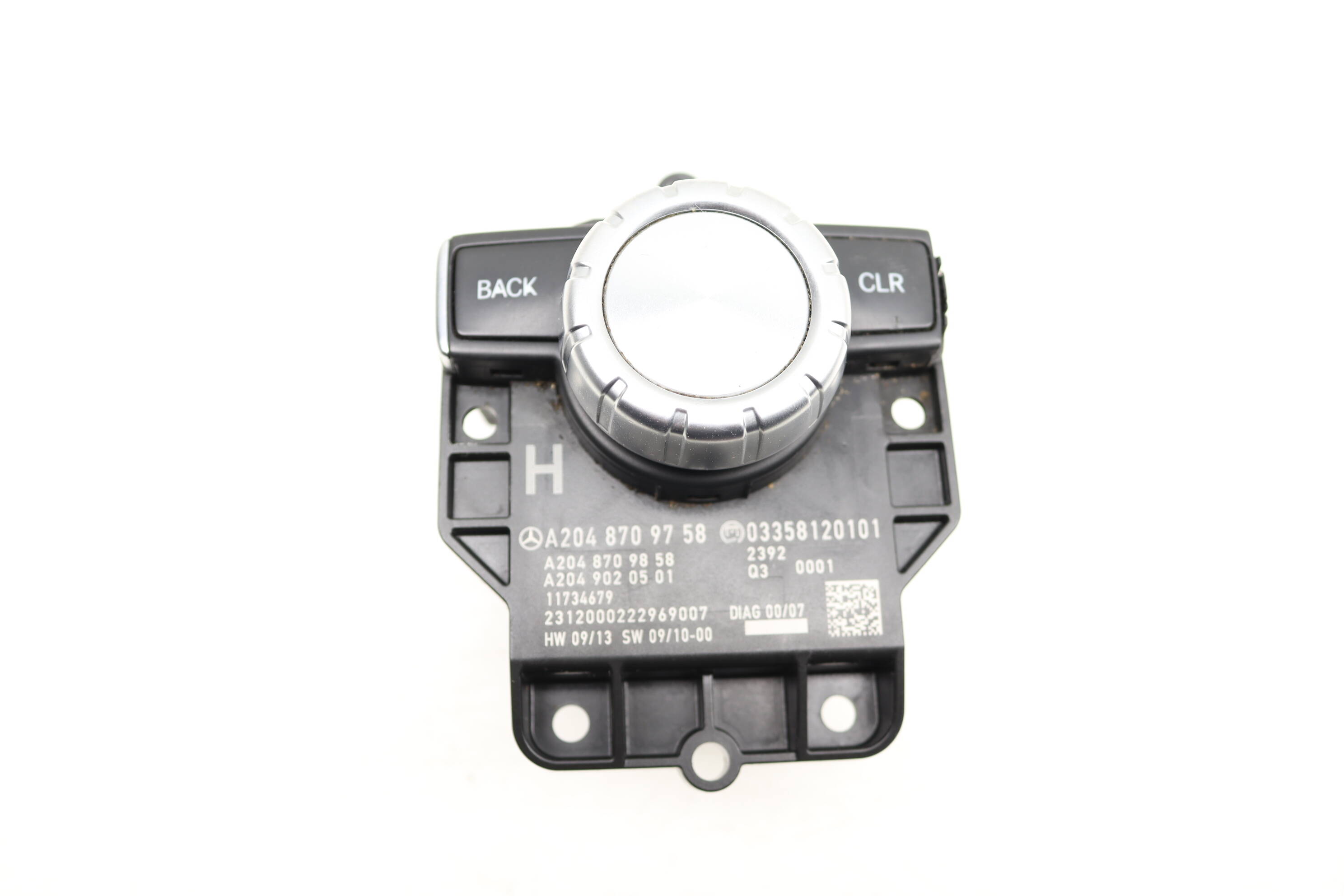 Mercedes-Benz Center Console Multimedia Control Switch / Knob Mercedes-Benz Center Console Multimedia Control Switch / Knob