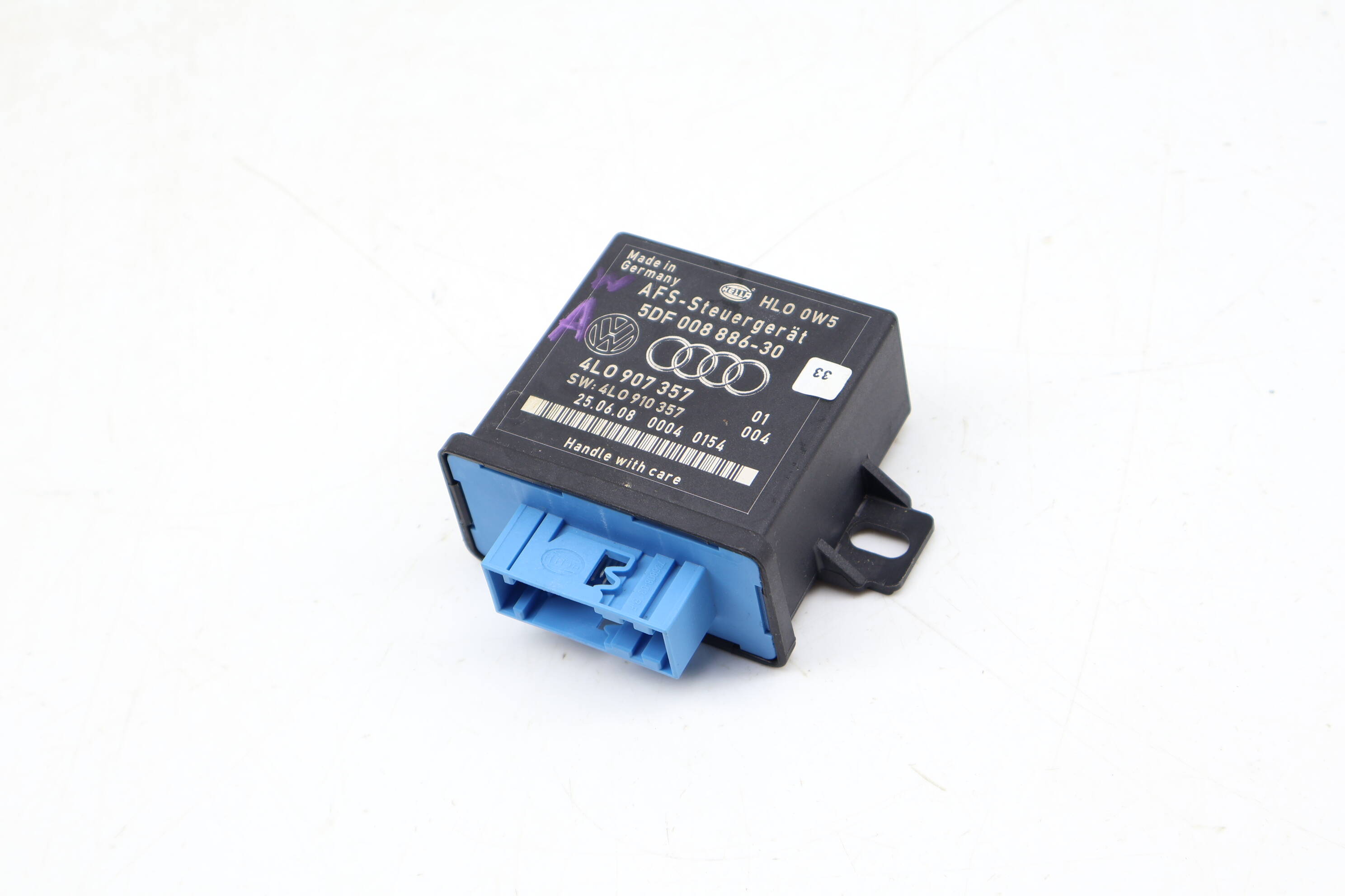 Headlight Range Adjustment Control Module 4L0907357