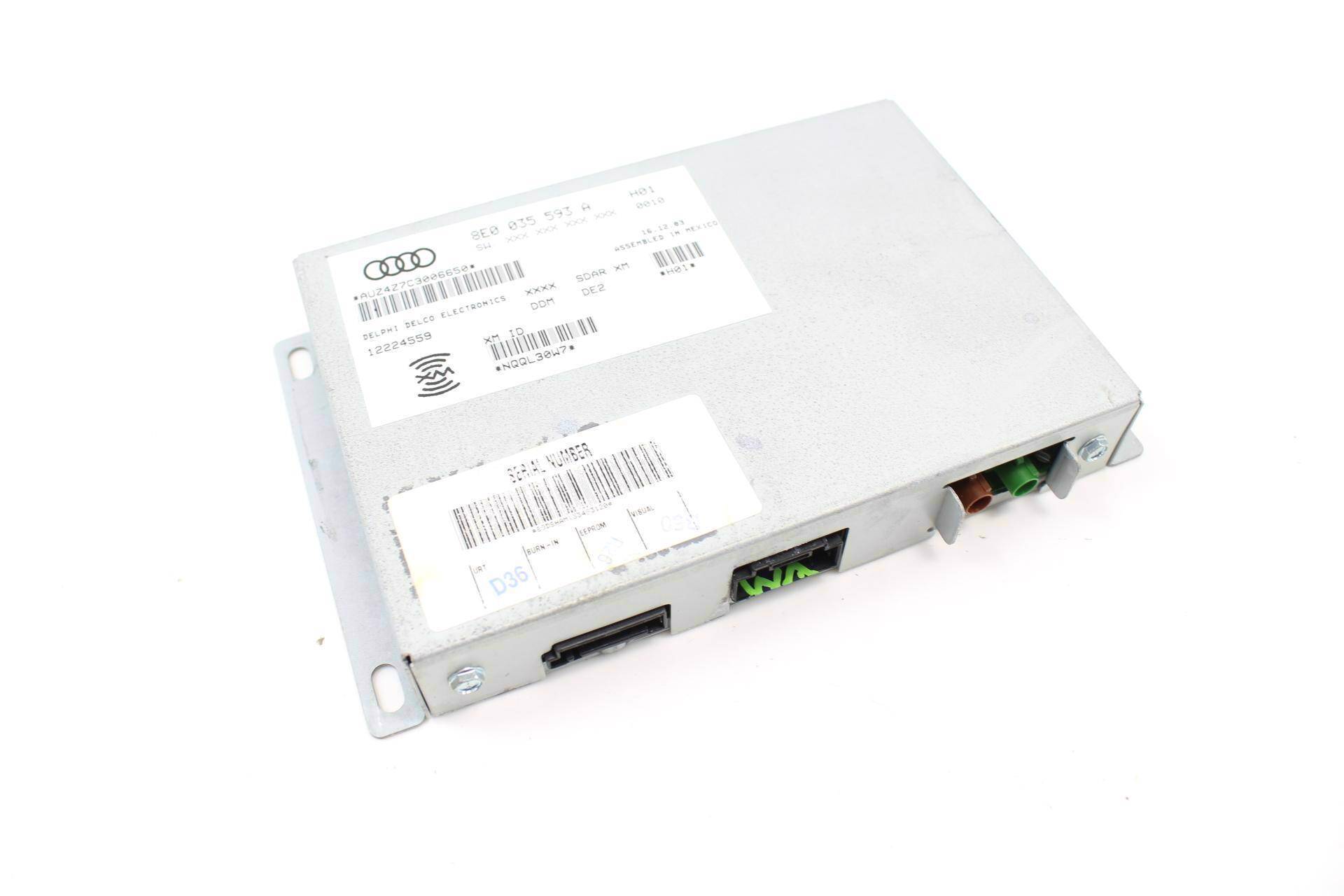 Xm Satellite Radio Receiver / Tuner 8E0035593A