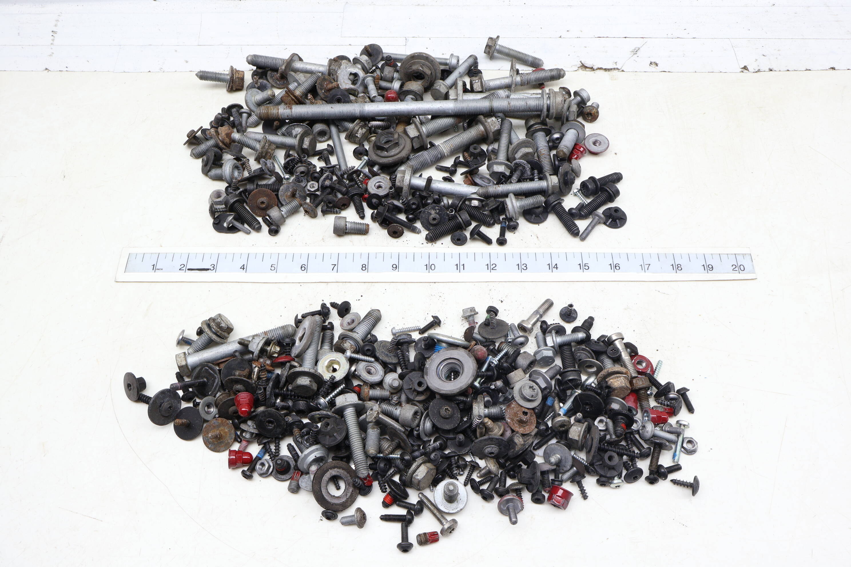 Assorted Mixed Bolts, Nuts, Screws, Washers, Etc