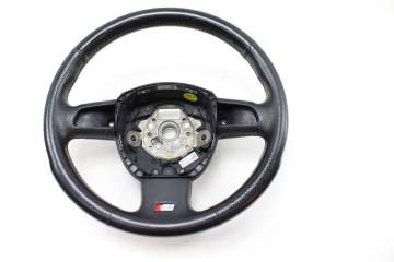 3-Spoke Leather Sport Steering Wheel 8E0419091DM