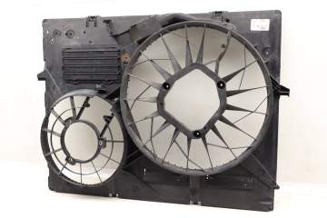 Electric Cooling Fan Shroud / Cowl 7L0121203G