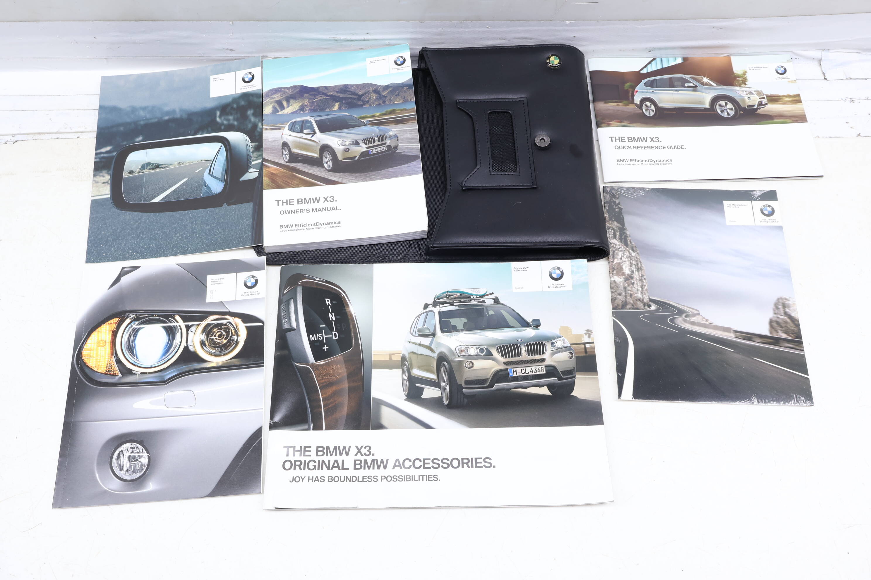 2012 Owners Manual (X3) 01402608153