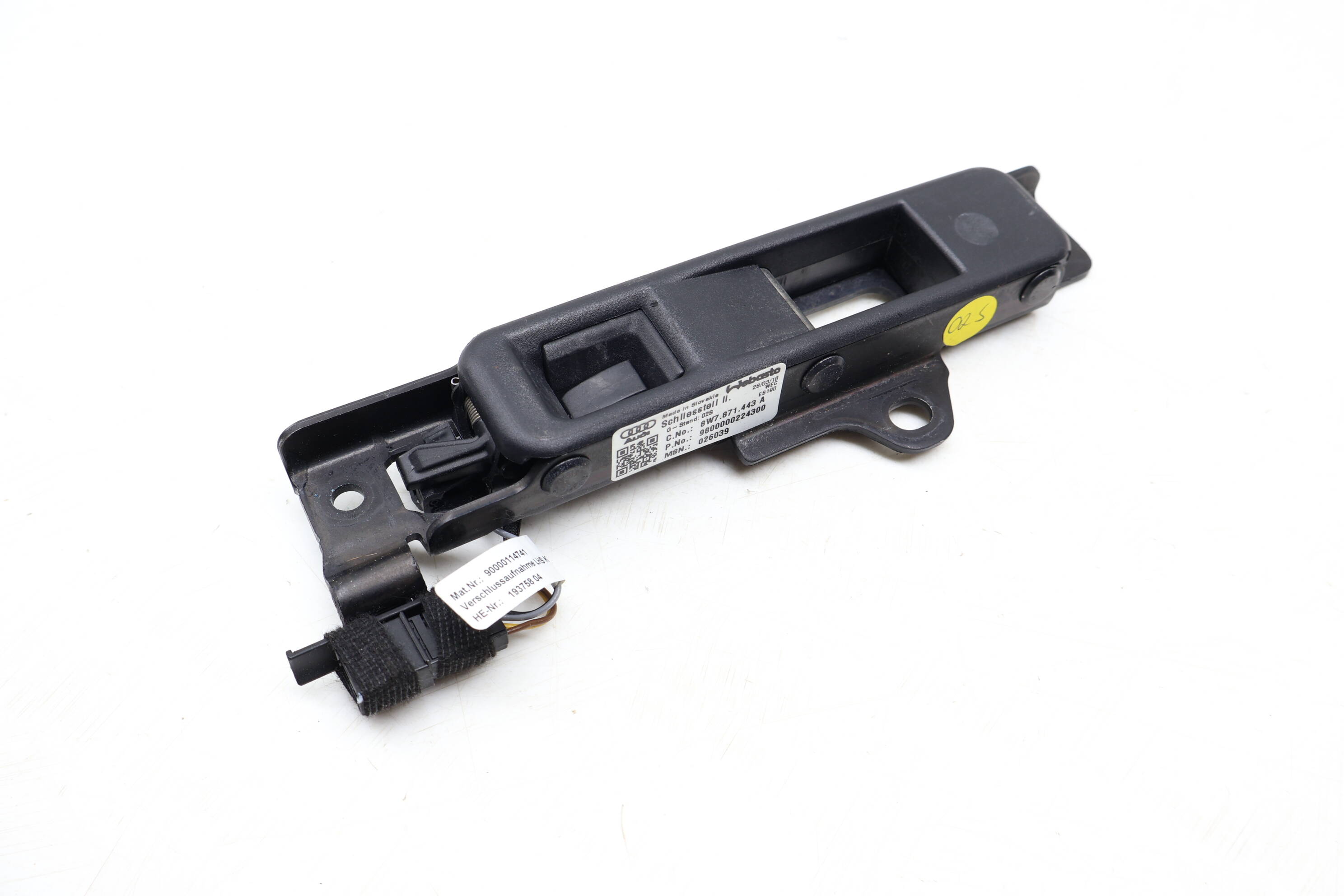 Convertible Top Roof Latch 8W7871443A