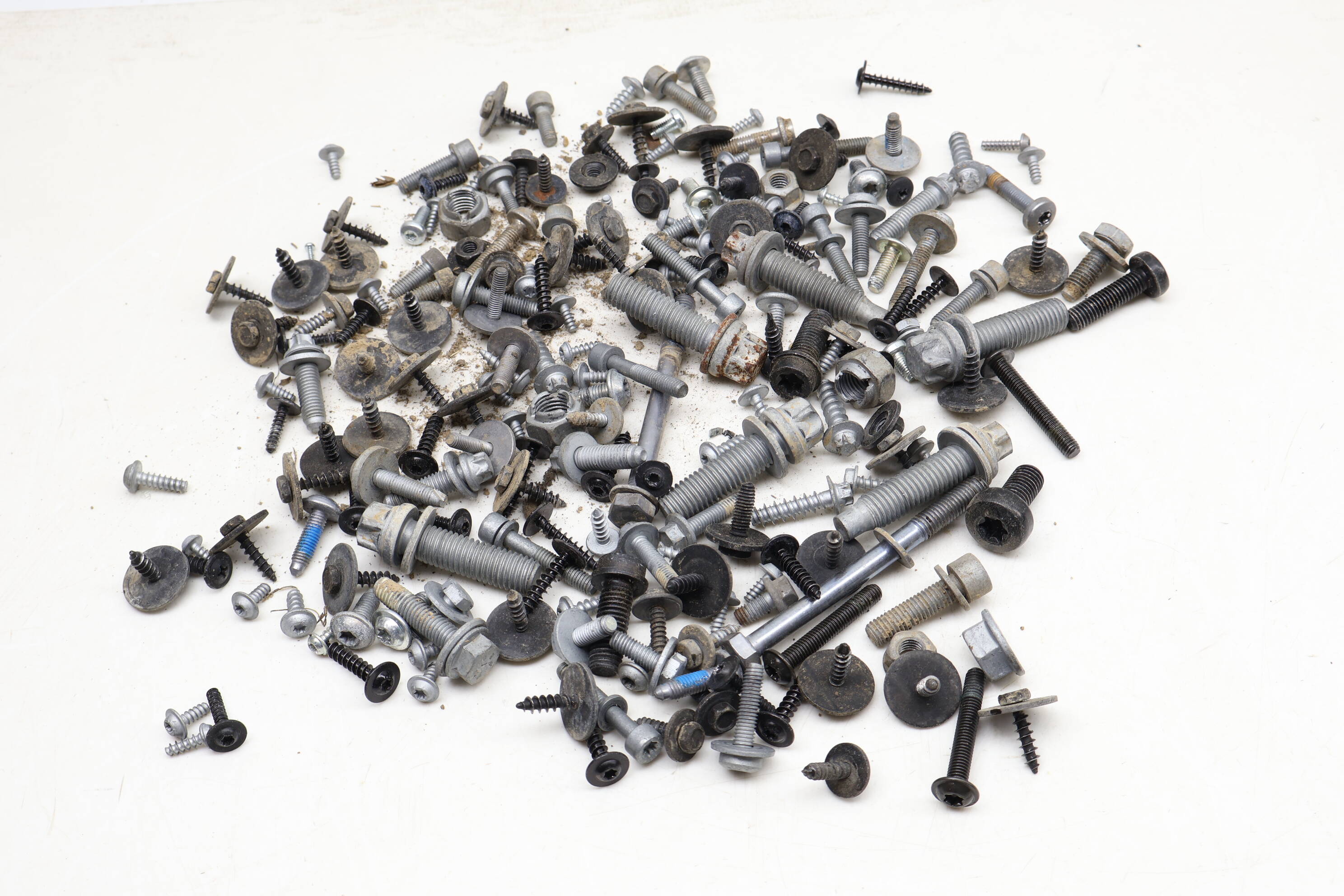 Assorted Mixed Bolts, Nuts, Screws, Washers, Etc