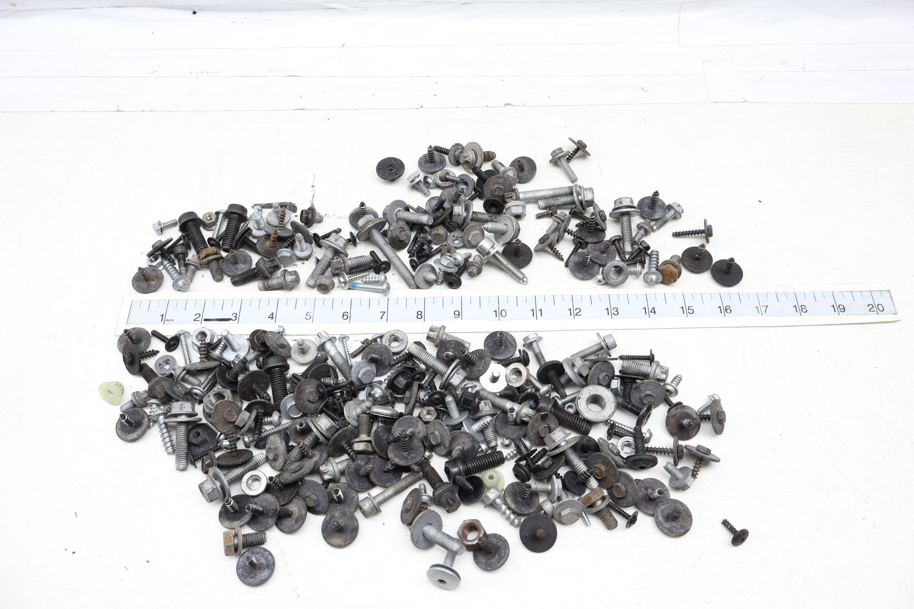 Assorted Mixed Bolts, Nuts, Screws, Washers, Etc