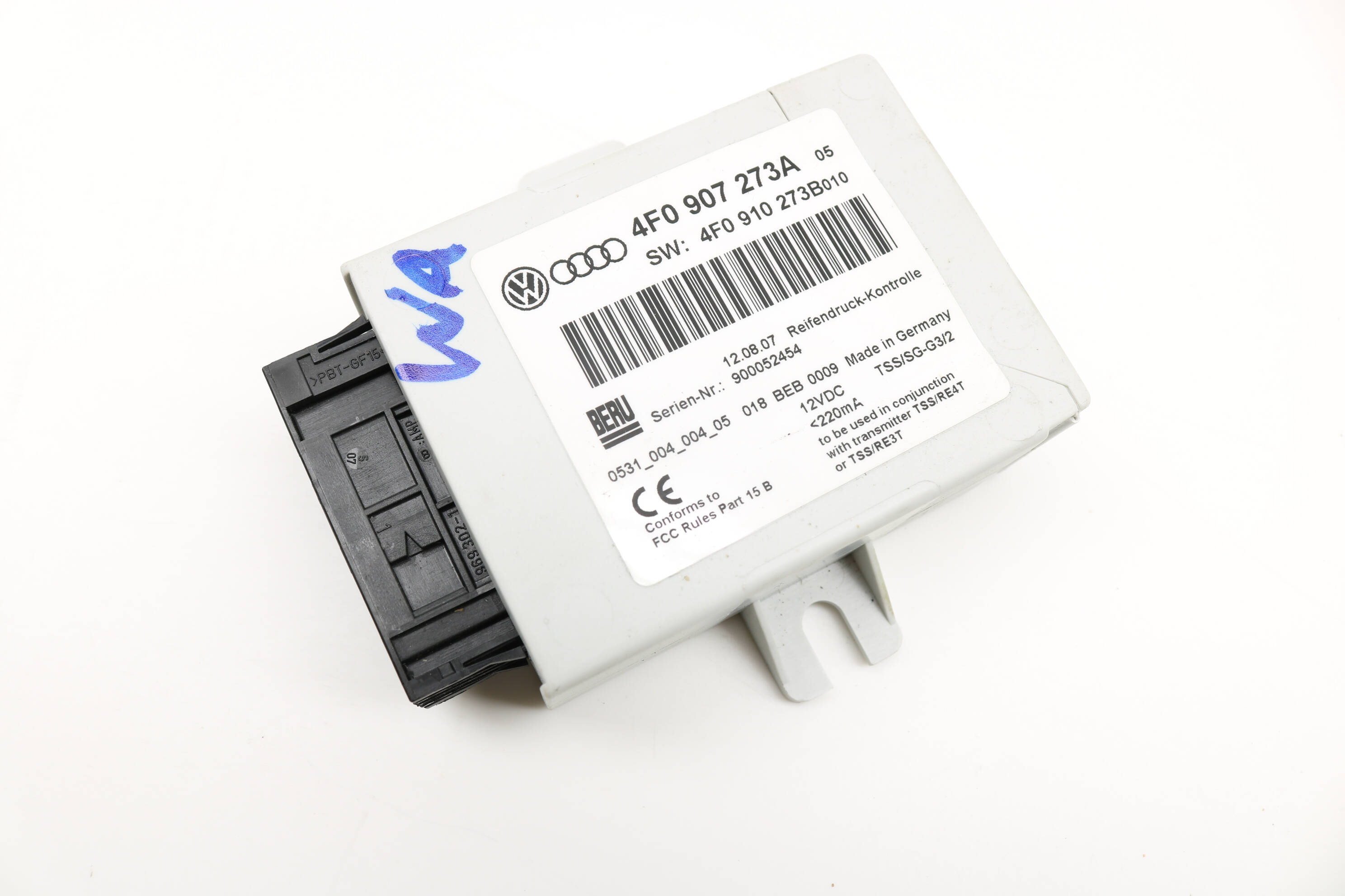 Tire Pressure Monitoring Module / Tpms 4F0907273A