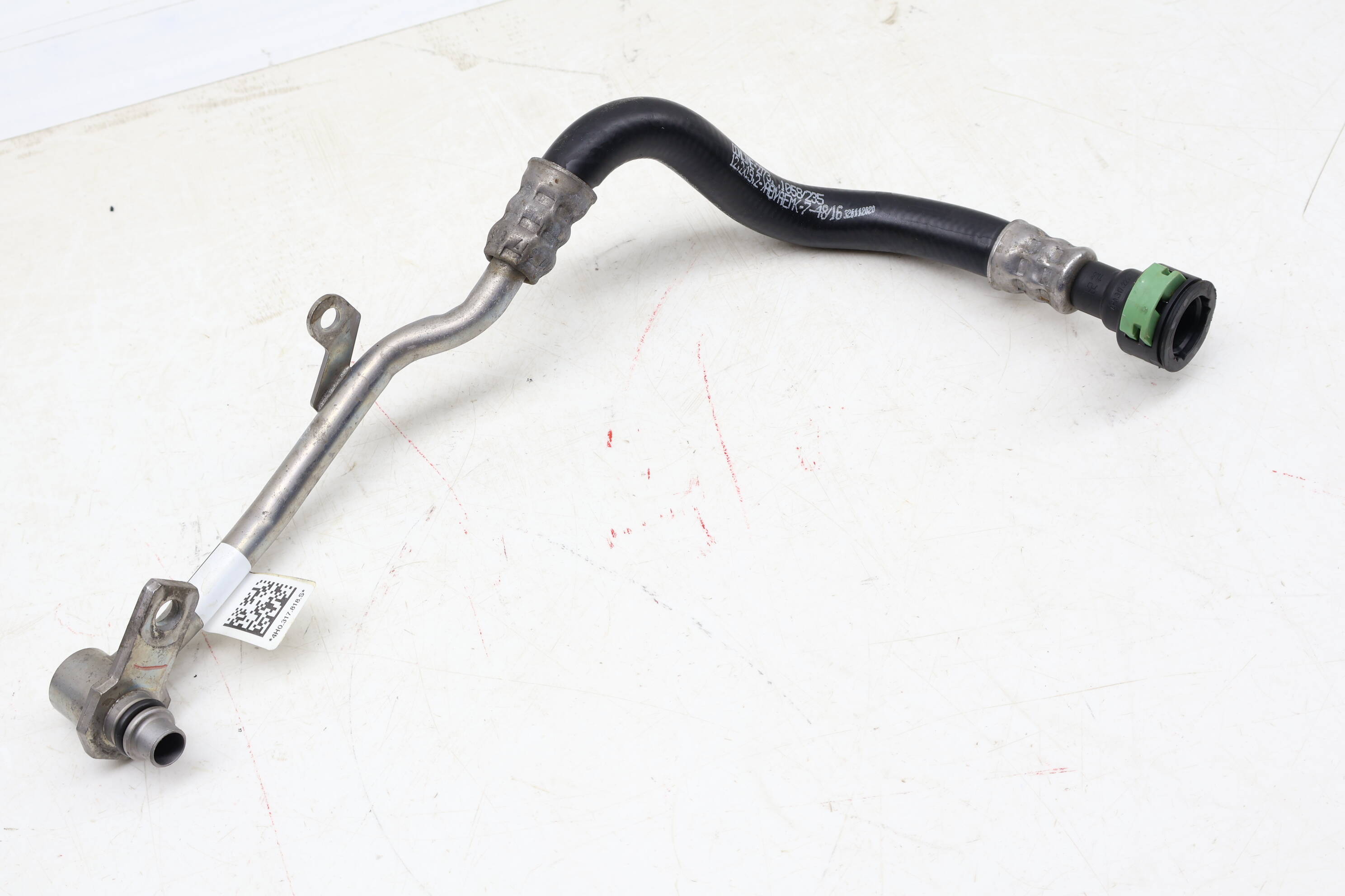 Transmission Oil Cooler Line / Pipe (Supply) 4H0317818S