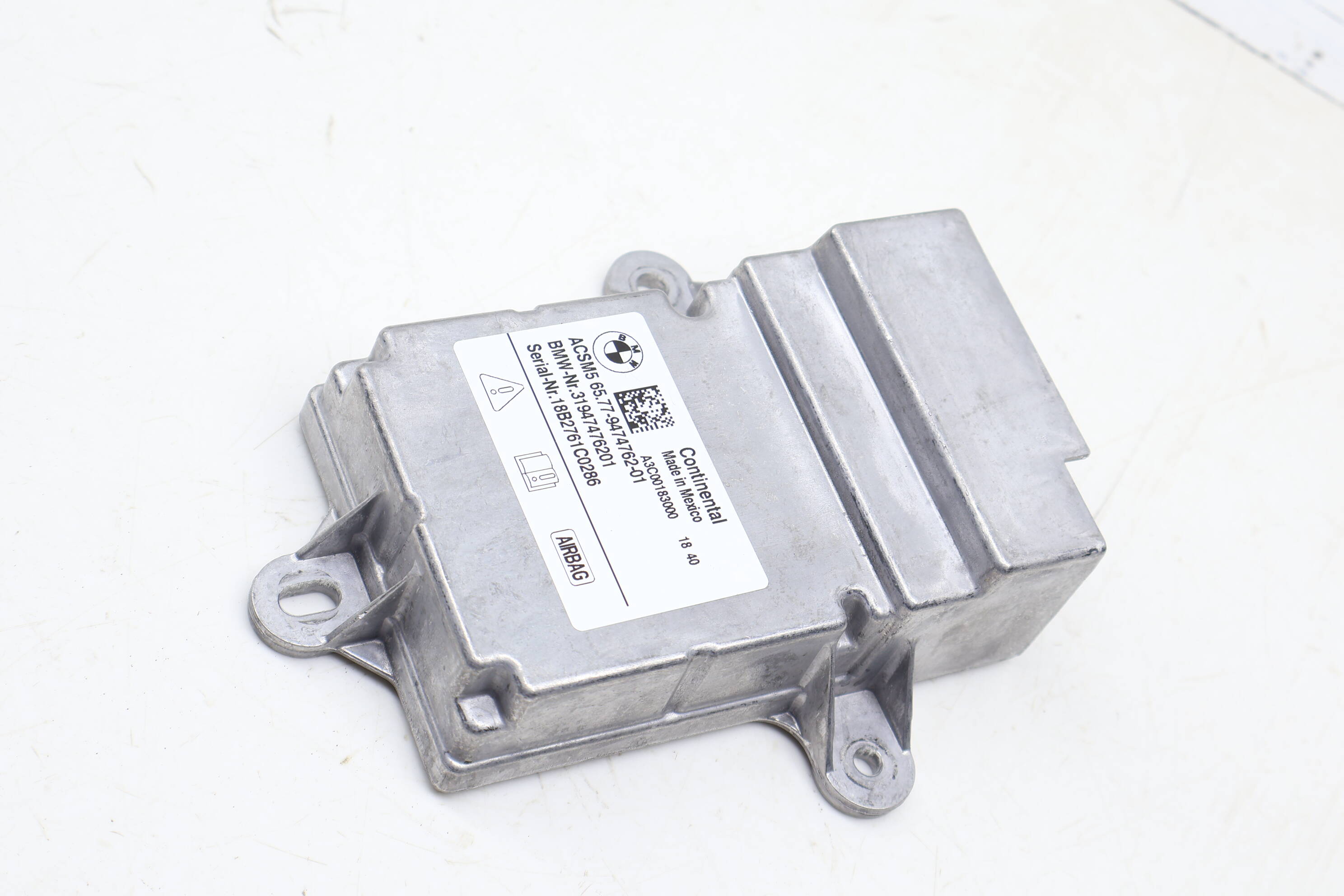 Airbag / Air Bag Control Module 65779474762