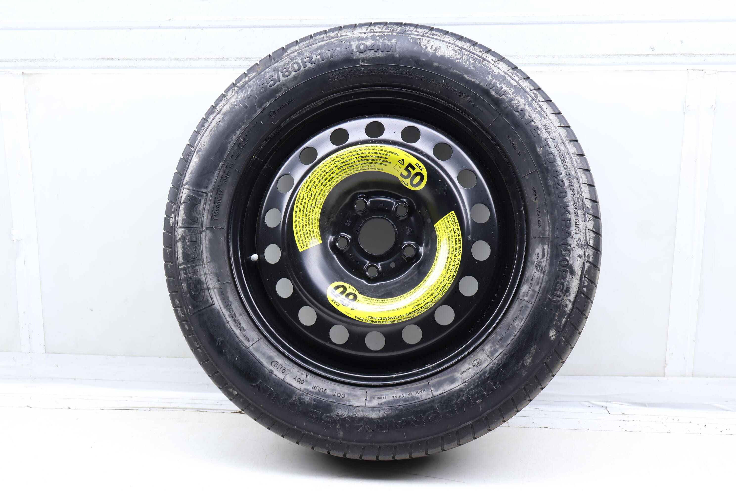 17" Inch Compact Spare Wheel / Tire / Donut 3QF601027B