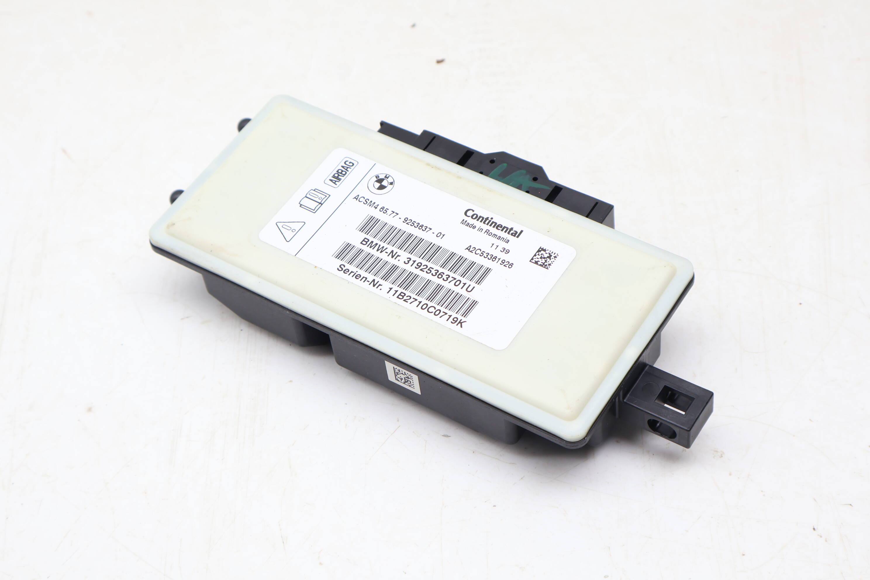 Air Safety Bag Control Module 65779253637