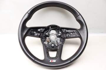 3-Spoke Sport Steering Wheel (Leather) 8W0419091DC