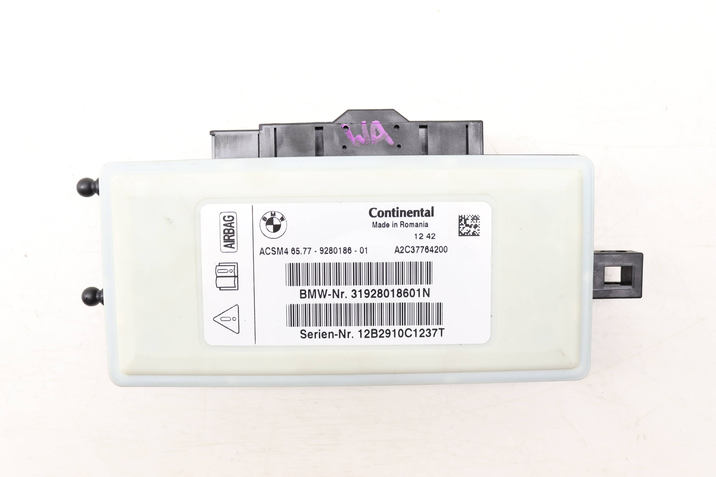 Air Safety Bag Control Module 65779280186