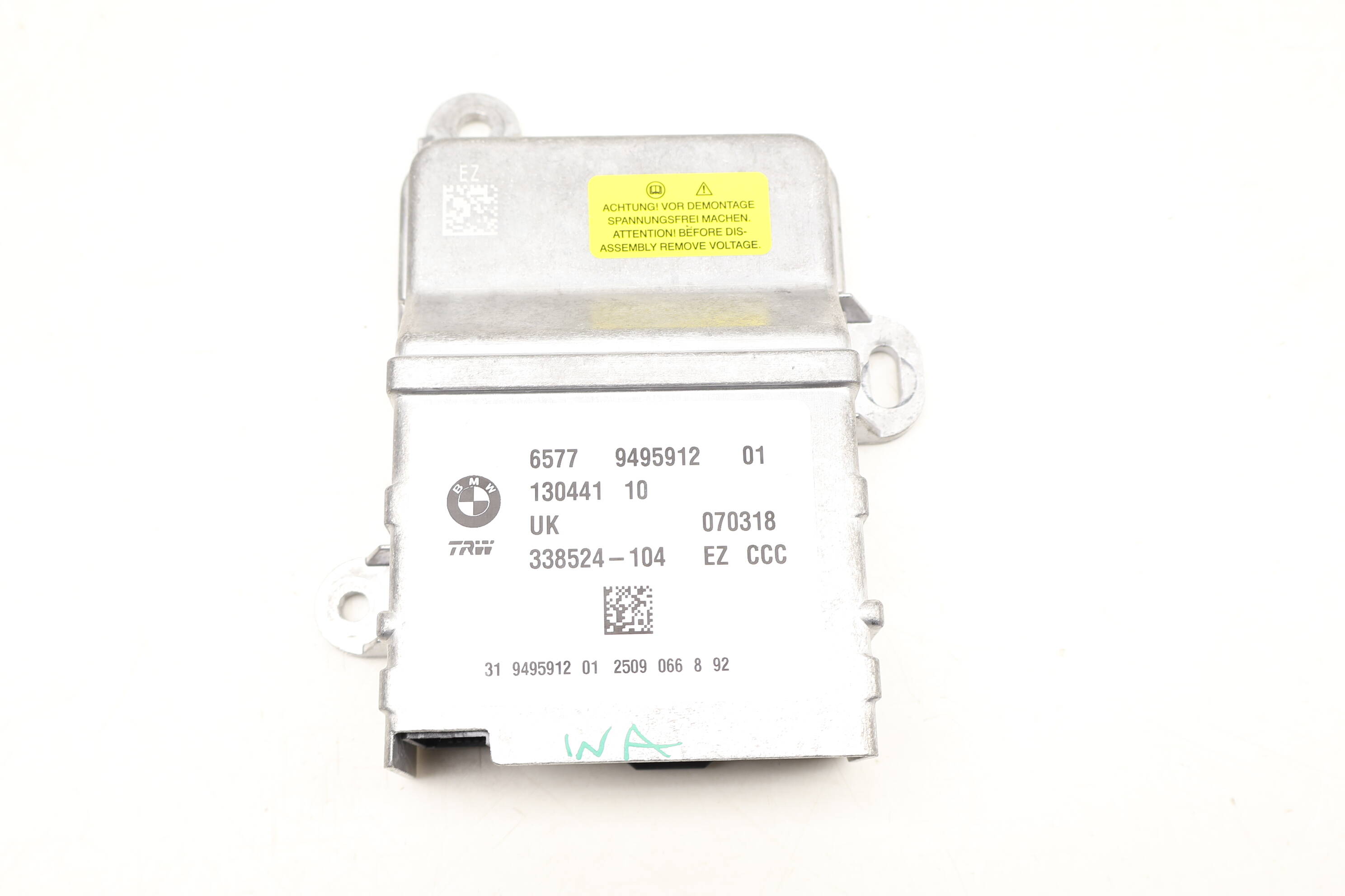 Airbag / Air Bag Control Module 65779495912